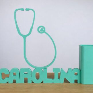 organizador para clinica o consulta con nombre personalizado